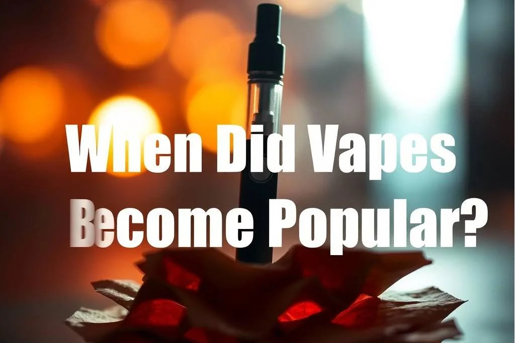 Article cover for When Did Vapes Become Popular?