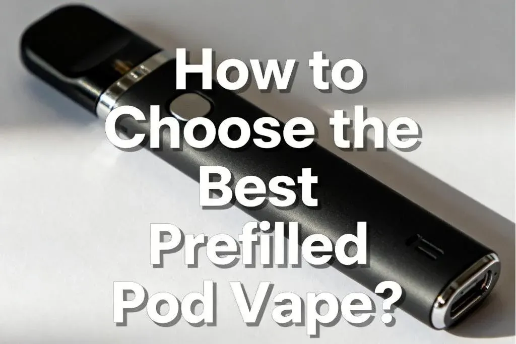 How to Choose the Best Prefilled Pod Vape: A Complete Guide for 2025