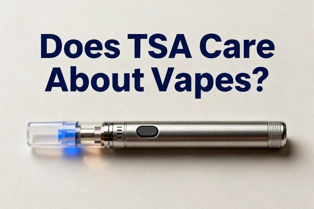 Article cover for Does TSA Care About Vapes? A Complete 2025 Airport Travel Guide for Vapers