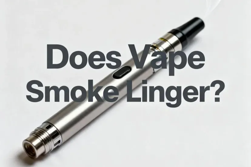 Does Vape Smoke Linger? What Really Happens After You Exhale