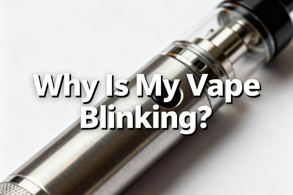 Article cover for Why Is My Vape Blinking? Common Causes and How to Fix Them
