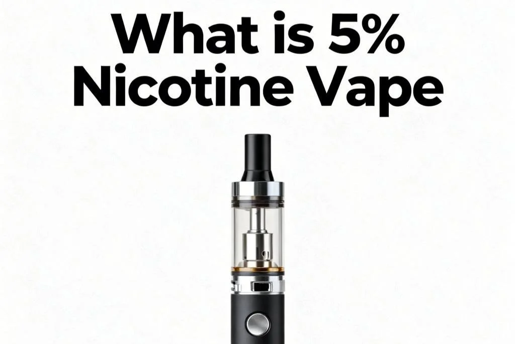Article cover for What is 5% Nicotine Vape?