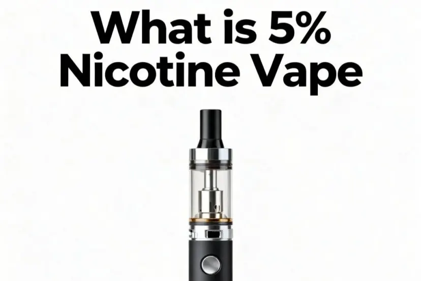 Article cover for What is 5% Nicotine Vape?