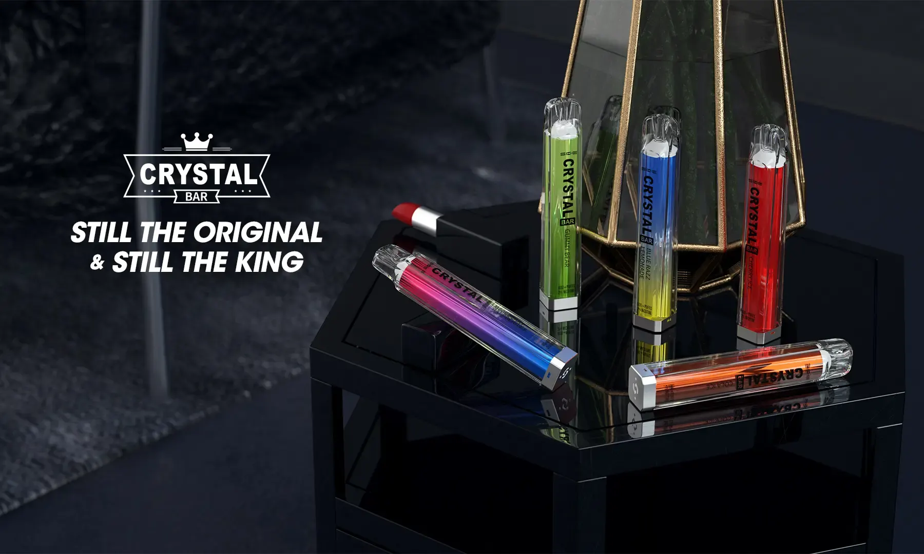 elfbar nachfüll pod läuft aus VAPME CRYSTAL 7000 bouffées Achat en gros Vapes jetables rechargeables en  gros main image 0