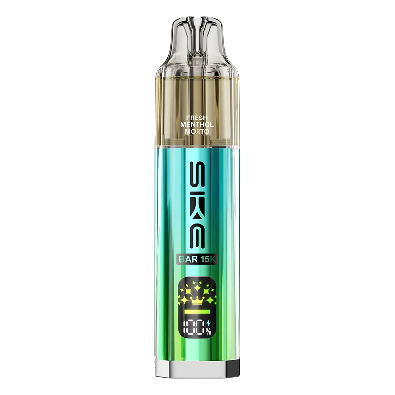 crystal bar menthol mojito vape SKE BAR 15K crystal bar menthol mojito vape SKE BAR 15K