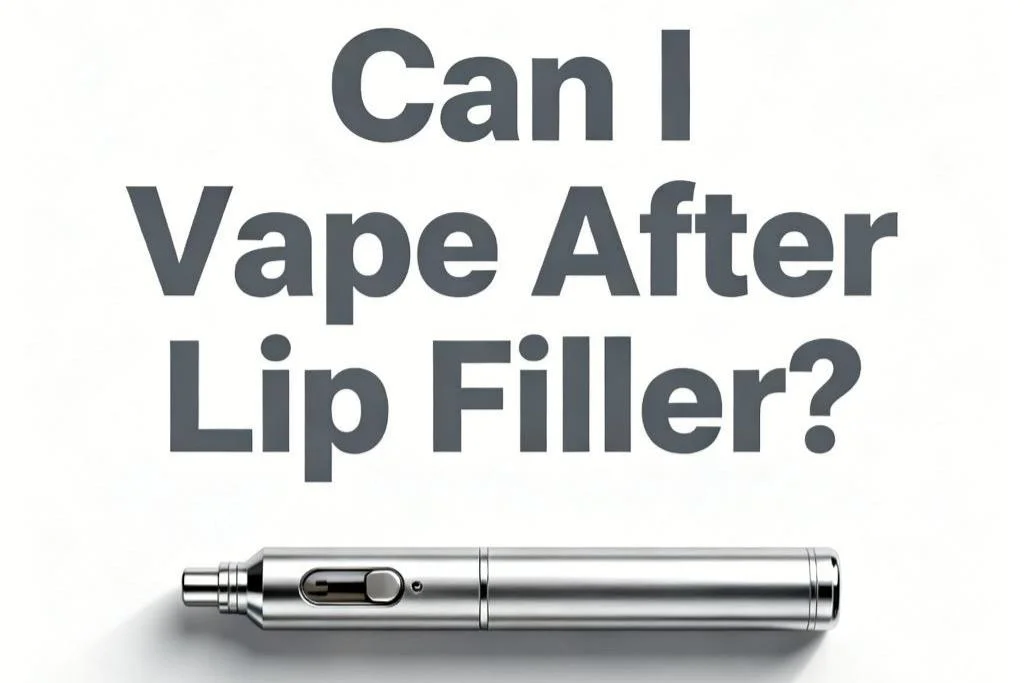 Article cover for Can I Vape After Lip Filler? Risks, Timing, and Expert Advice