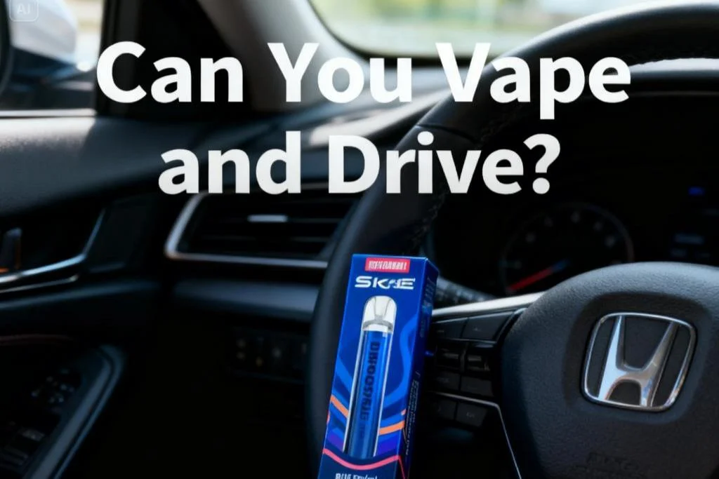 Can You Vape and Drive? Laws, Safety Risks, and What Drivers Should Know