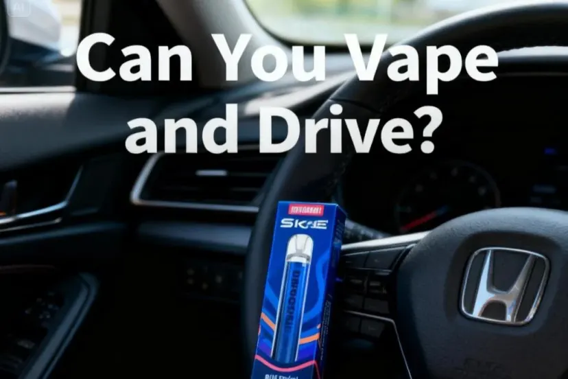 Can You Vape and Drive? Laws, Safety Risks, and What Drivers Should Know