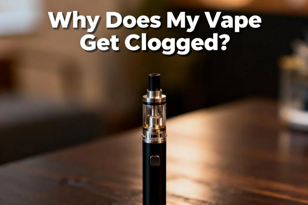 Article cover for Why Does My Vape Get Clogged? Causes, Fixes, and Prevention Tips