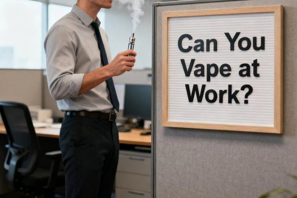 Article cover for Can You Vape at Work? Laws, Policies, and What Employees Should Know