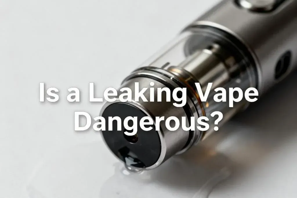 Is a Leaking Vape Dangerous?