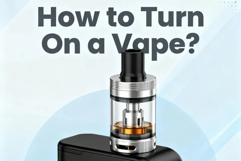 How to Turn On a Vape?-1