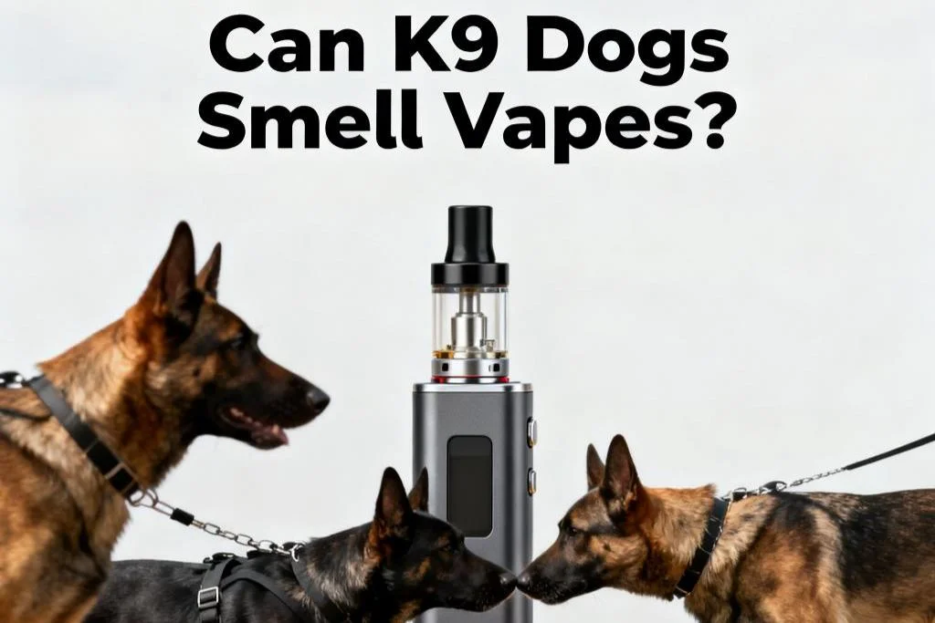Article cover for Can K9 Dogs Smell Vapes? What You Should Know