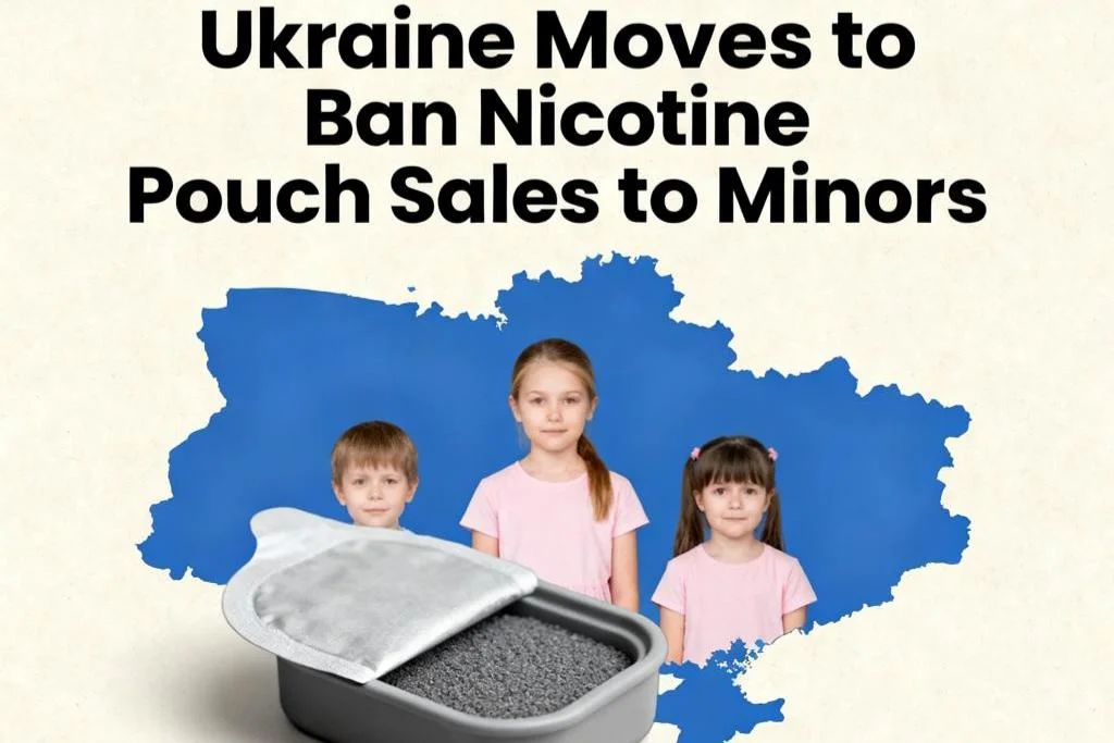 Article cover for Ukraine Moves to Ban Nicotine Pouch Sales to Minors