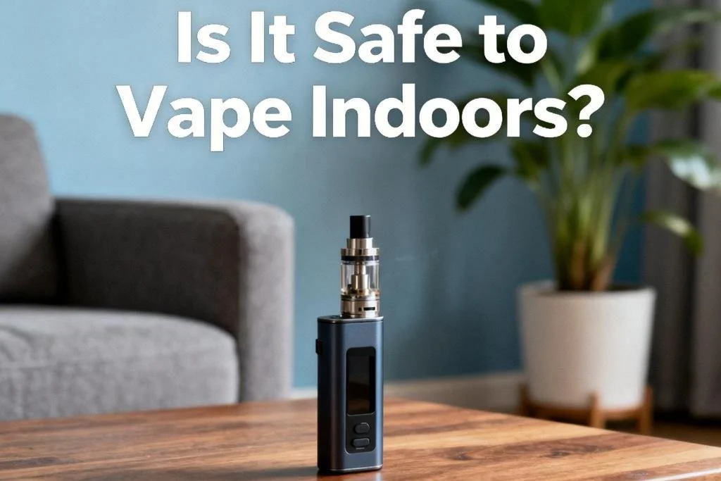 Article cover for Is It Safe to Vape Indoors? A Clear, Evidence-Based Guide