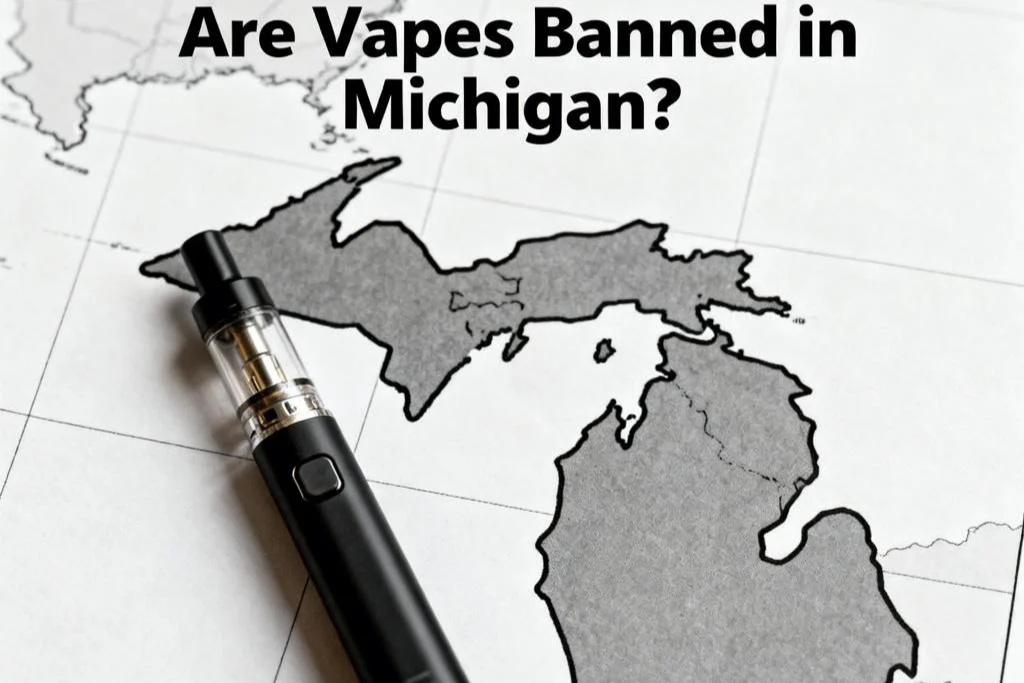 Article cover for Are Vapes Banned in Michigan? 2026 Legal Status Explained