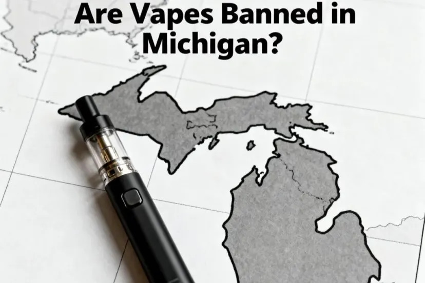 Article cover for Are Vapes Banned in Michigan? 2026 Legal Status Explained