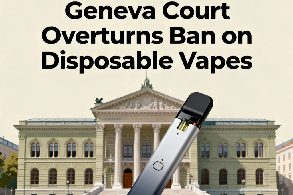 Geneva Court Overturns Ban on Disposable Vapes
