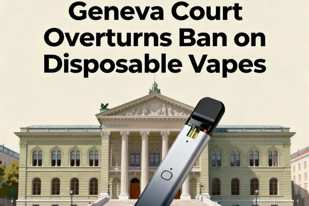 Geneva Court Overturns Ban on Disposable Vapes