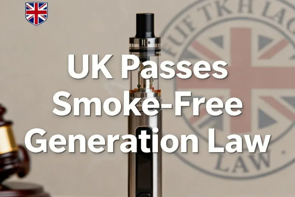 UK Passes Smoke-Free Generation Law