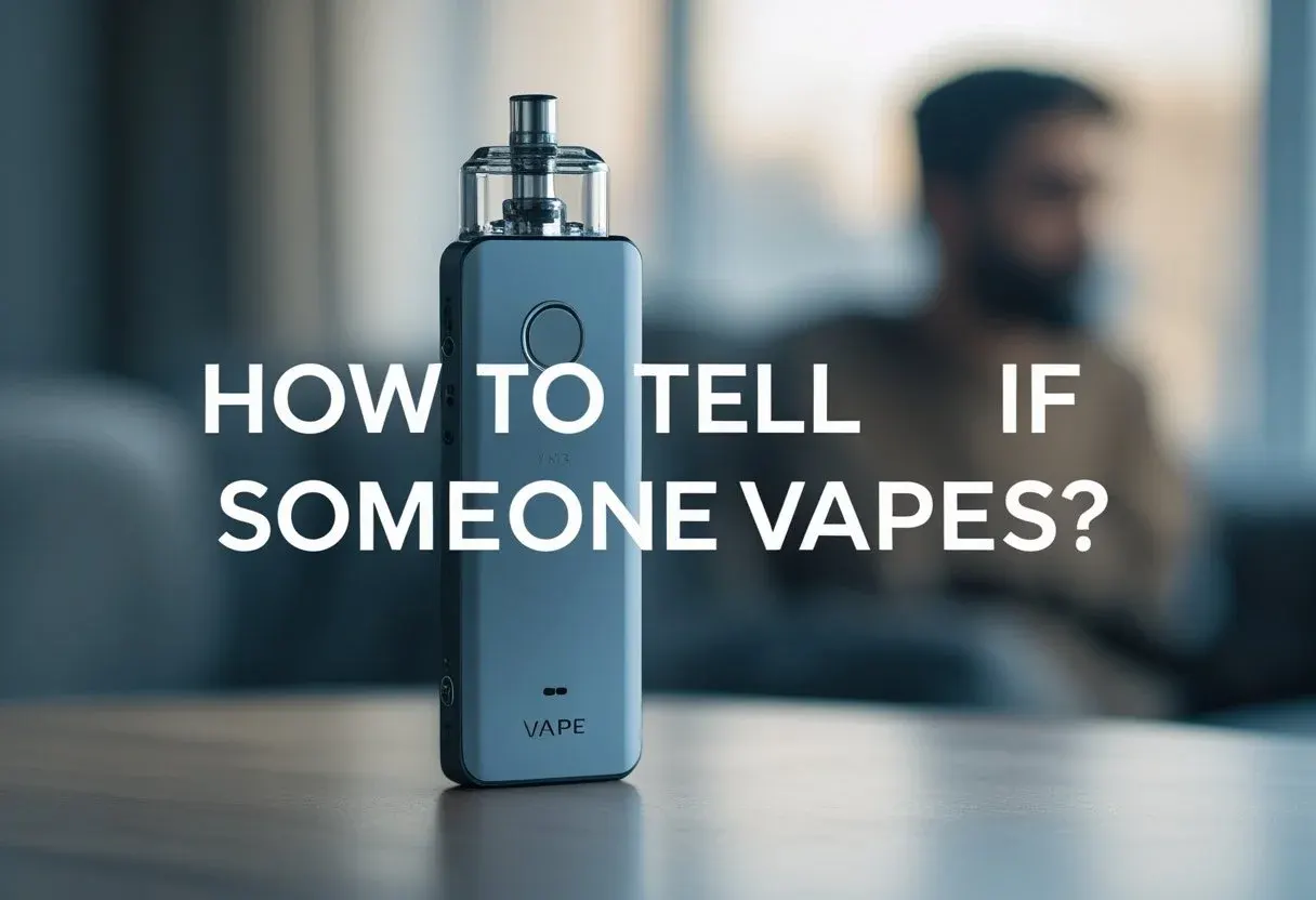 How to Tell If Someone Vapes?