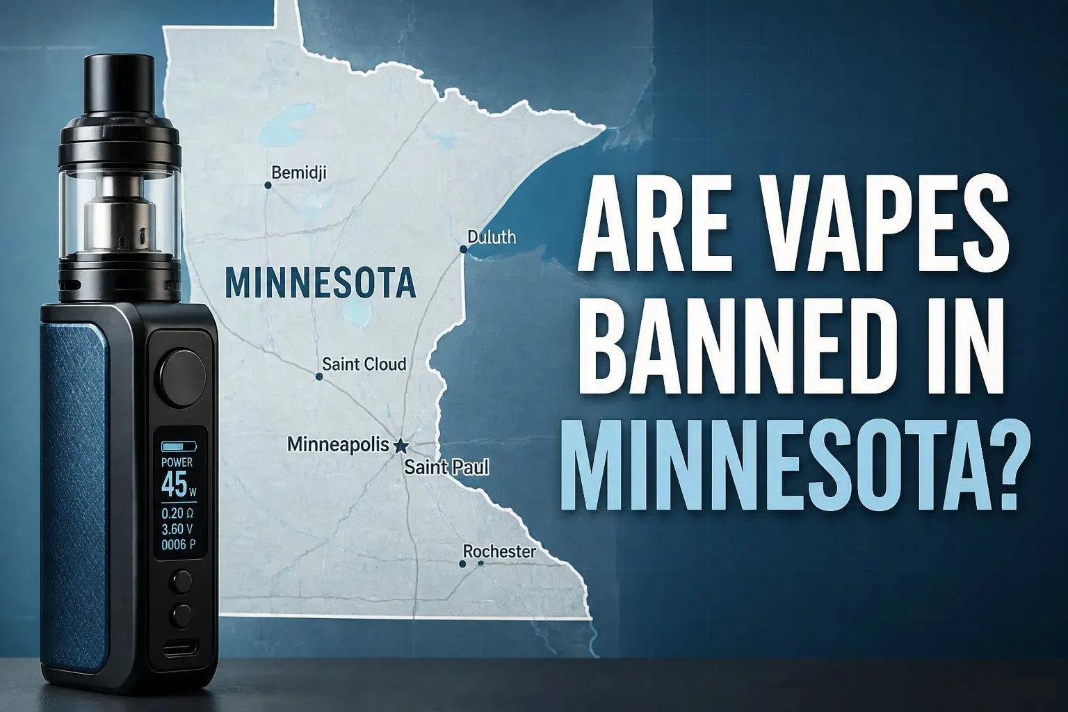 Are Vapes Banned in Minnesota?