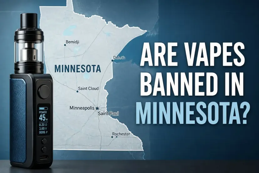Article cover for Are Vapes Banned in Minnesota? Latest Minnesota Vape Laws Explained in 2026