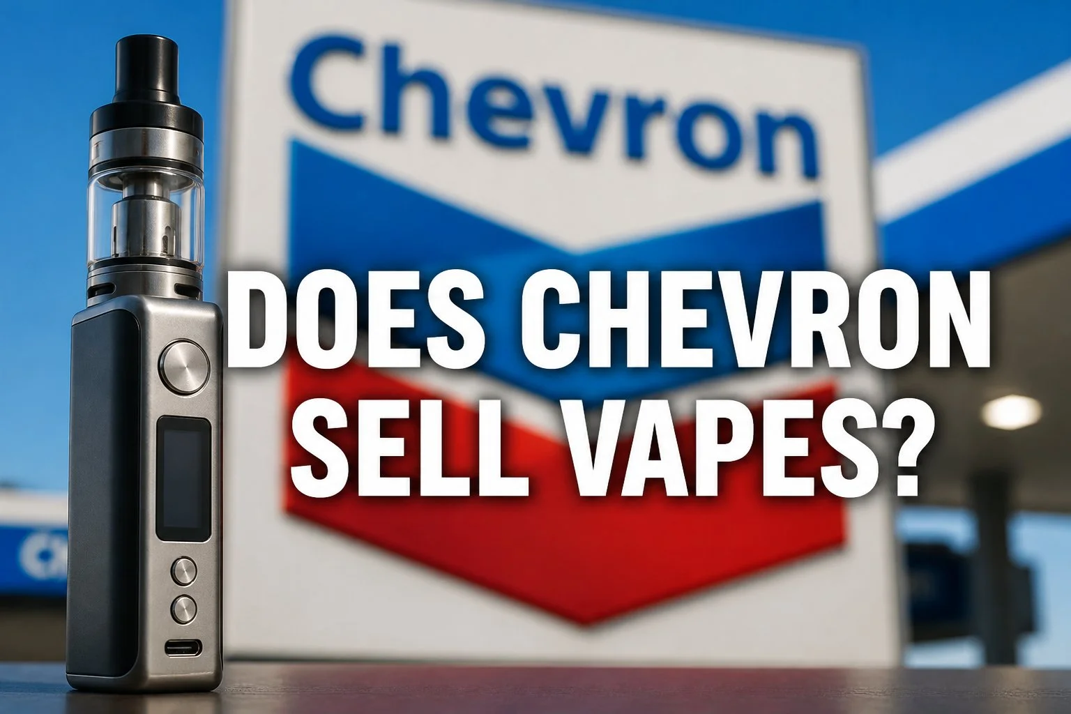 Does Chevron Sell Vapes?
