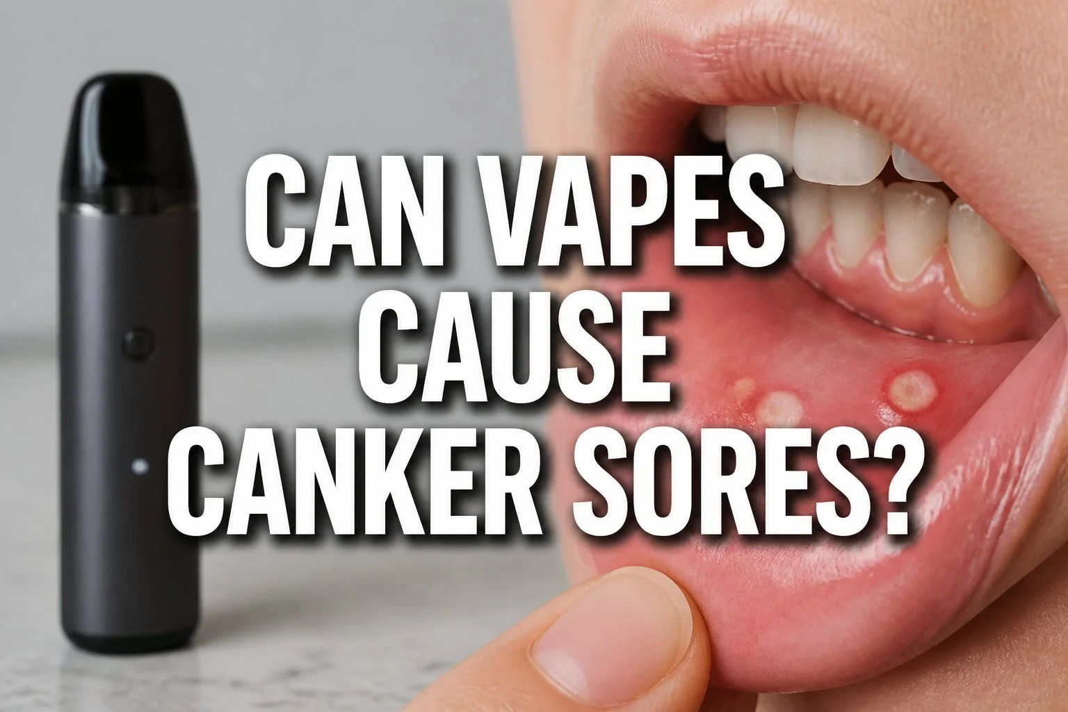 Can Vapes Cause Canker Sores? Causes, Symptoms, and Prevention Tips