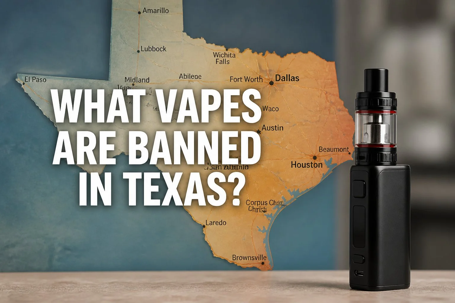 Are Vapes Completely Banned in Texas?