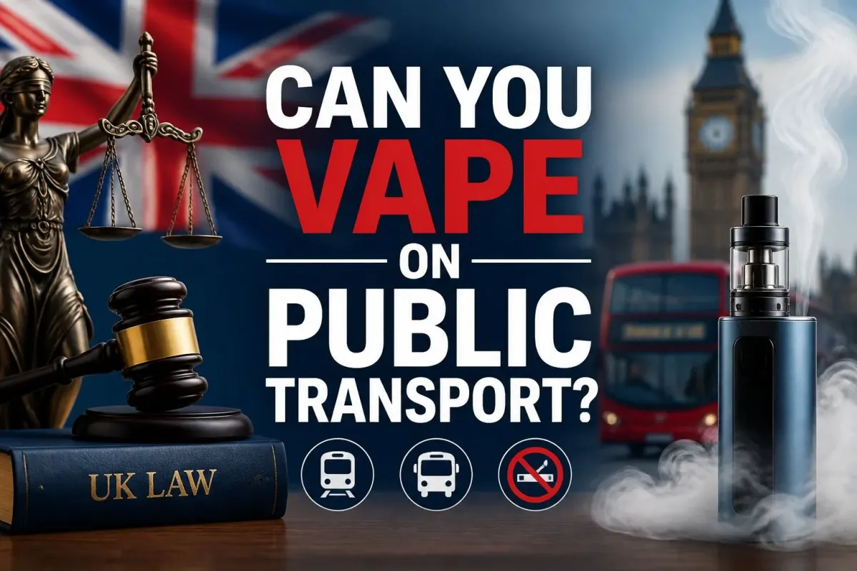 Is Vaping Indoors Legal in the UK? Can You Vape on Public Transport?