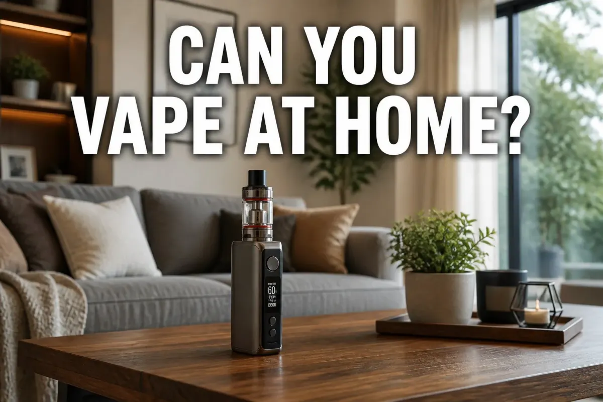 Is Vaping Indoors Legal in the UK? Can You Vape at Home?