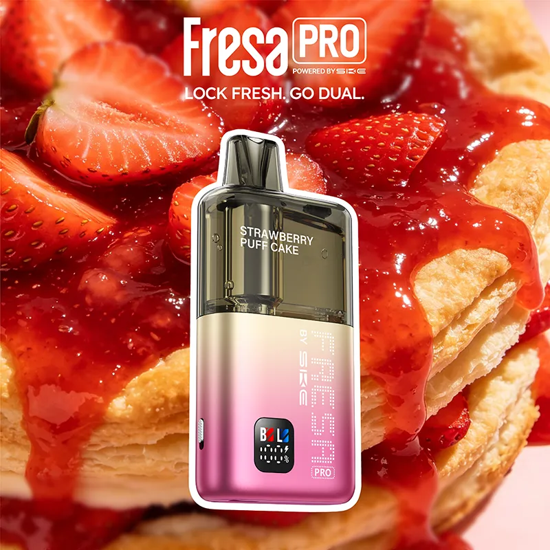STRAWBERRY PUFF CAKE Fresa Pro flavor