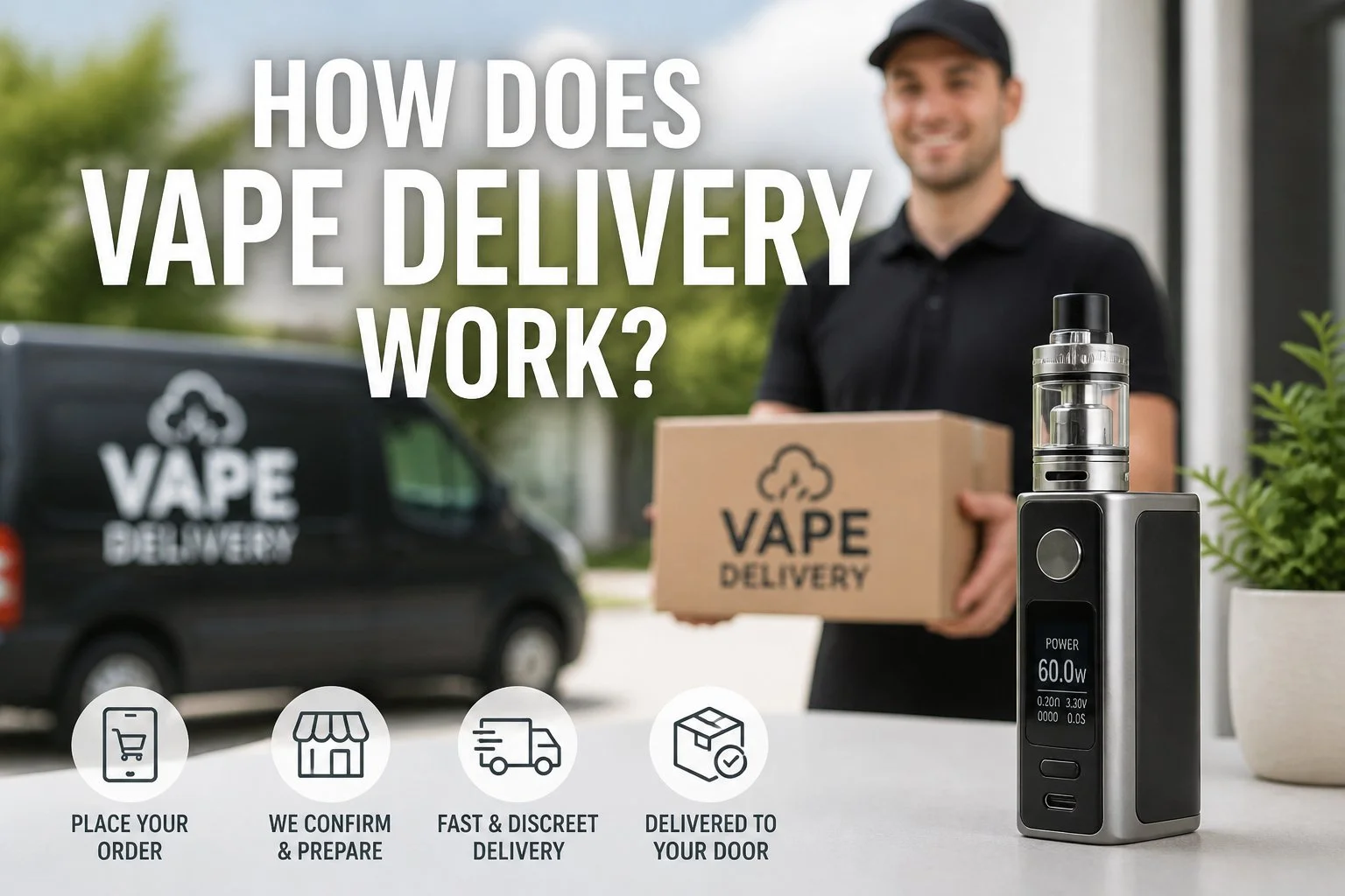 How Does Vape Delivery Work?