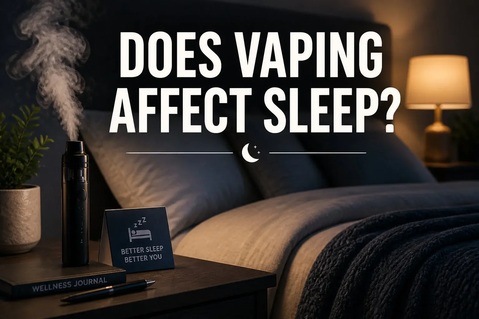 Article cover for Does Vaping Affect Sleep? What Research Says