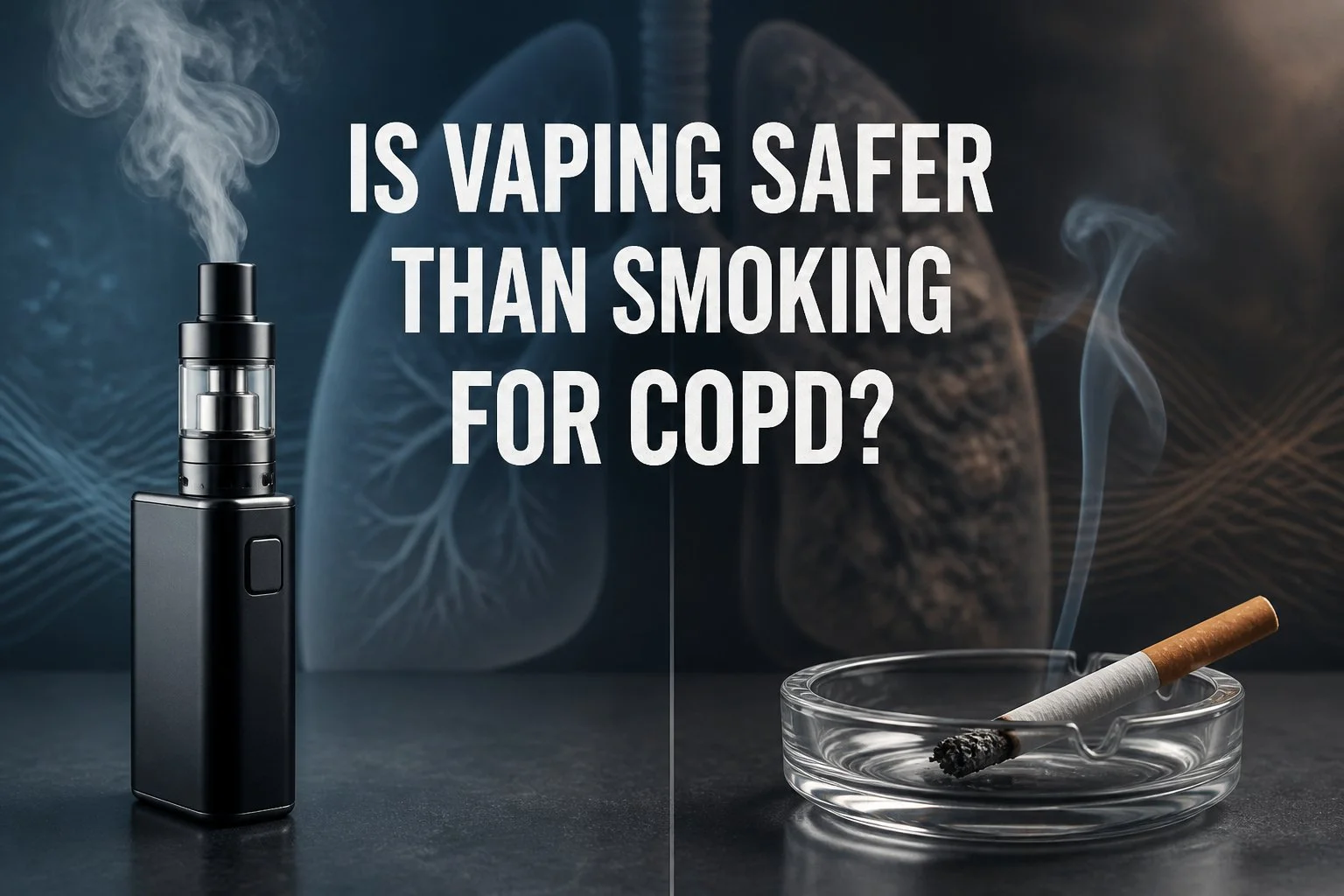 Is Vaping Safer Than Smoking for COPD?