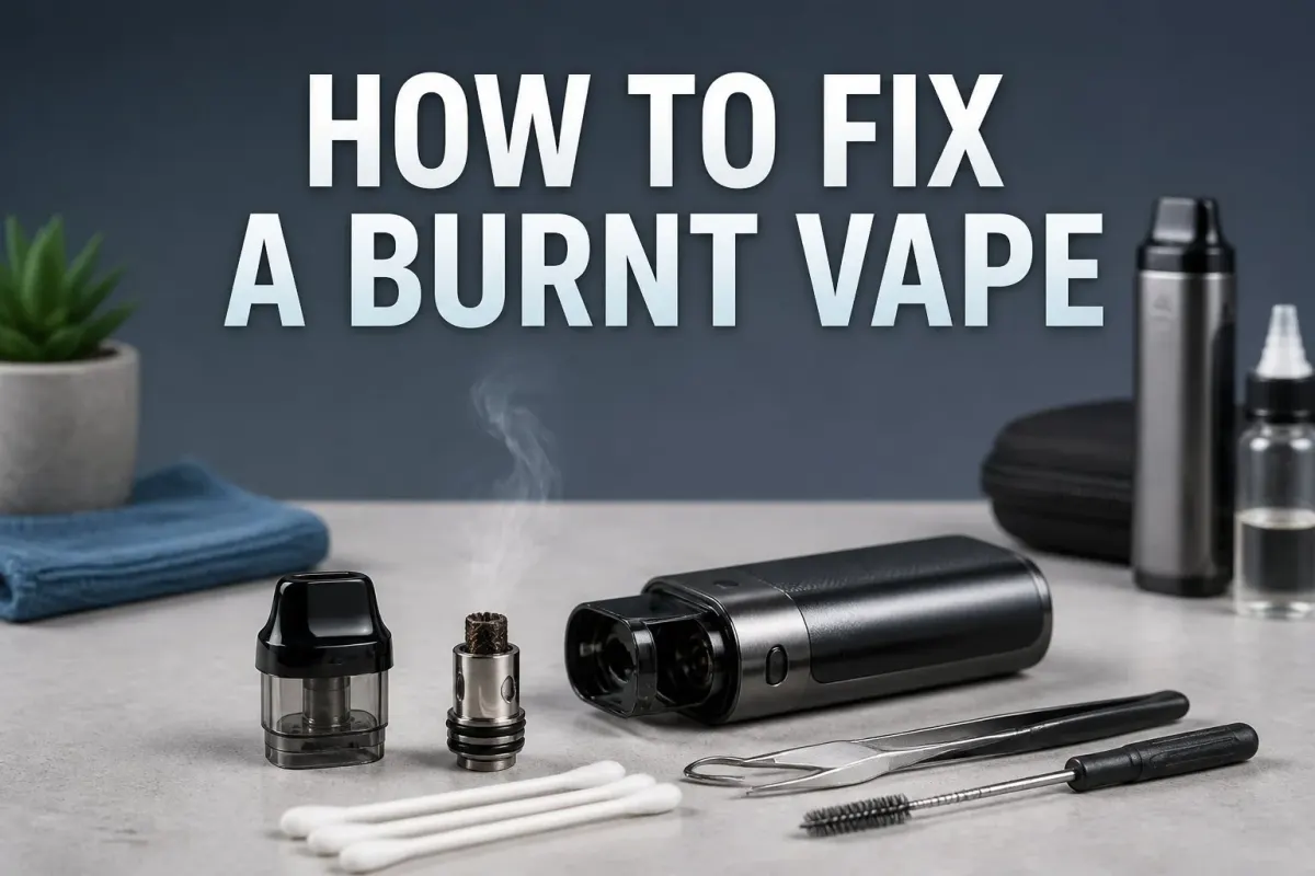 How to Fix a Burnt Vape