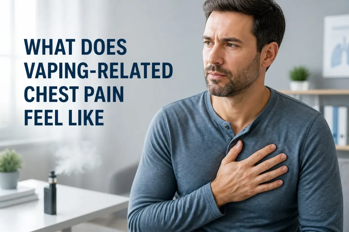 What Does Vaping-Related Chest Pain Feel Like?