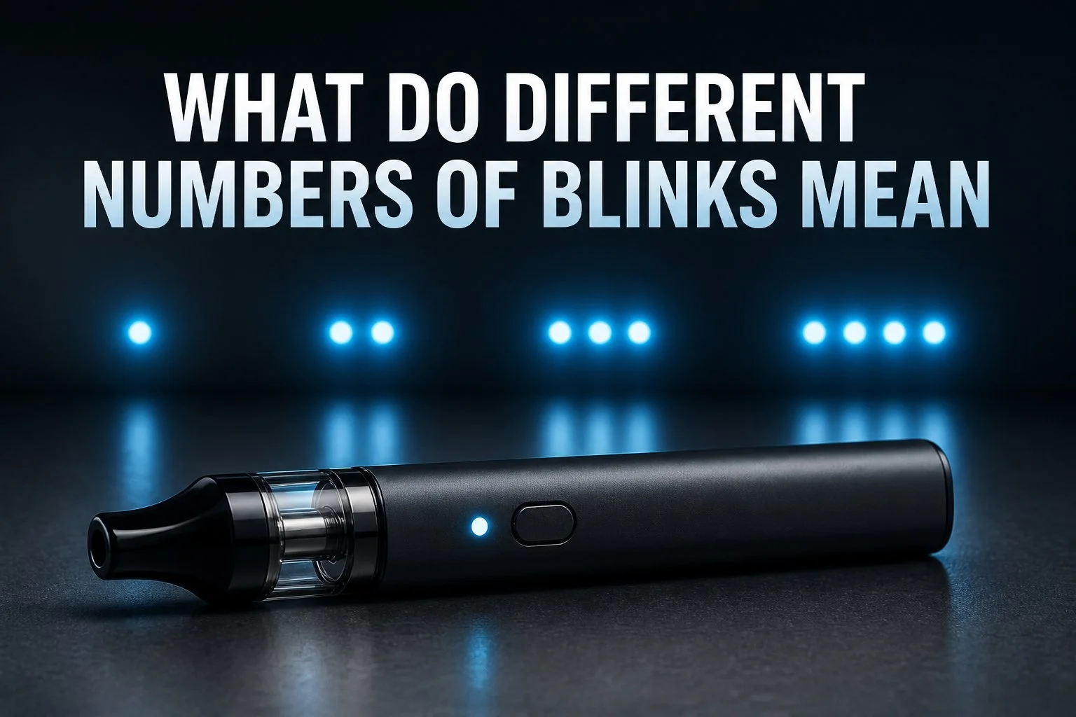 What Do Different Numbers of Blinks Mean?