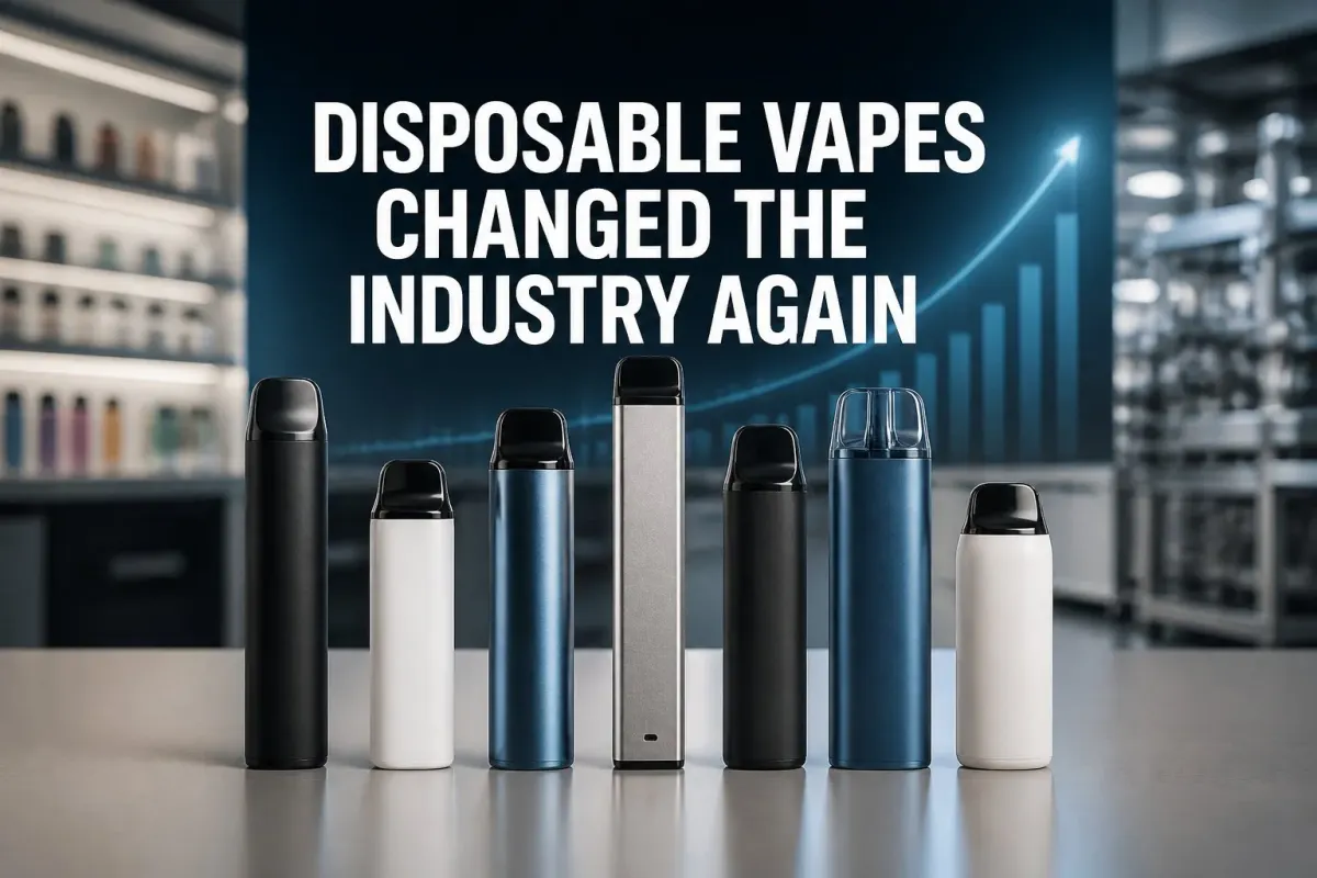 Disposable Vapes Changed the Industry Again
