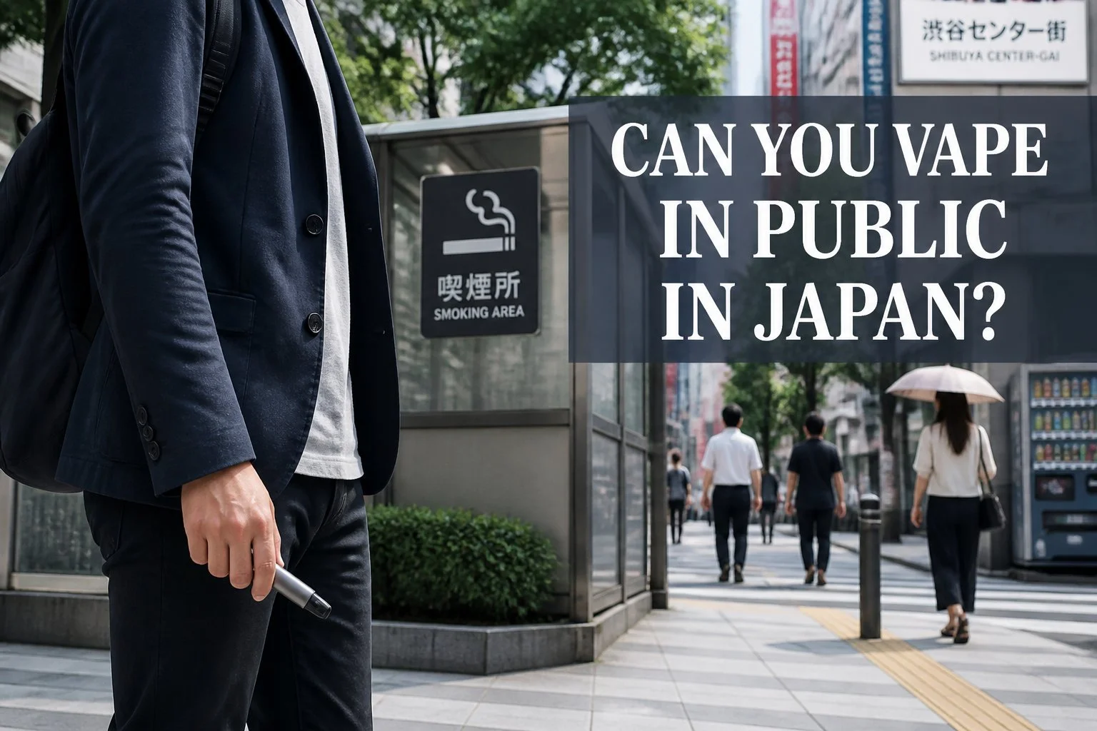 Can You Vape in Public in Japan?