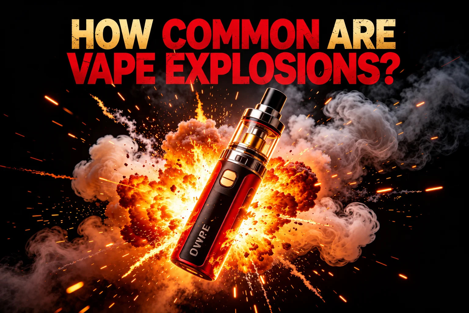 How Common Are Vape Explosions?