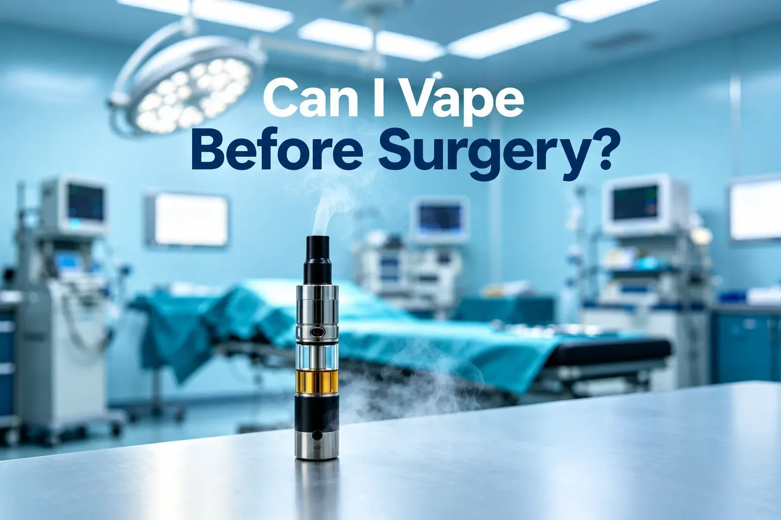 Article cover for Can I Vape Before Surgery? What You Should Know Before Going Under the Knife