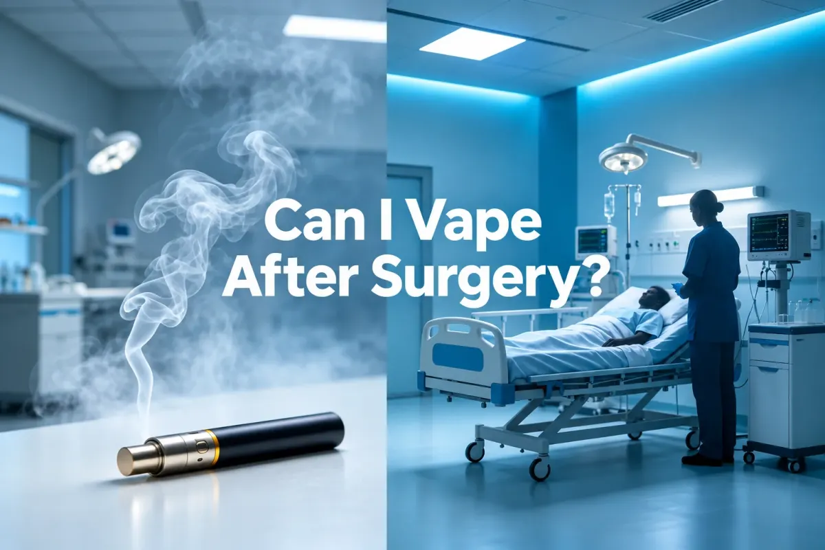 Can I Vape Before Surgery? What You Should Know Before Going Under the Knife Can I Vape After Surgery?
