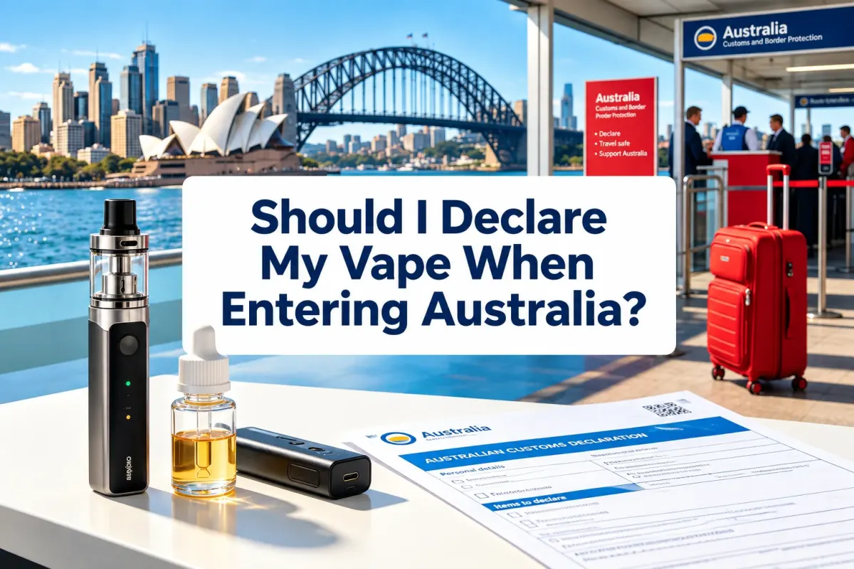 Should I Declare My Vape When Entering Australia?
