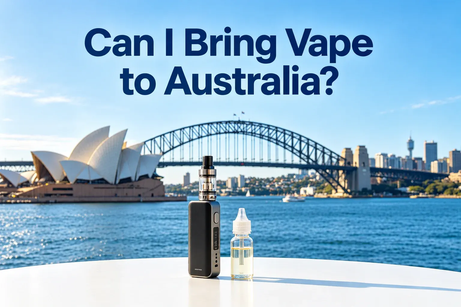 Article cover for Can I Bring Vape to Australia? 2026 Travel Rules Explained