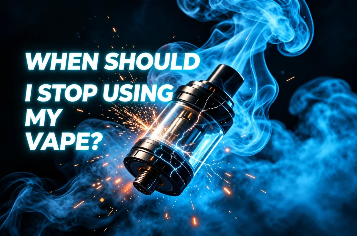 Why Does My Vape Crackle? Causes, Fixes, and When to Worry When Should I Stop Using My Vape?