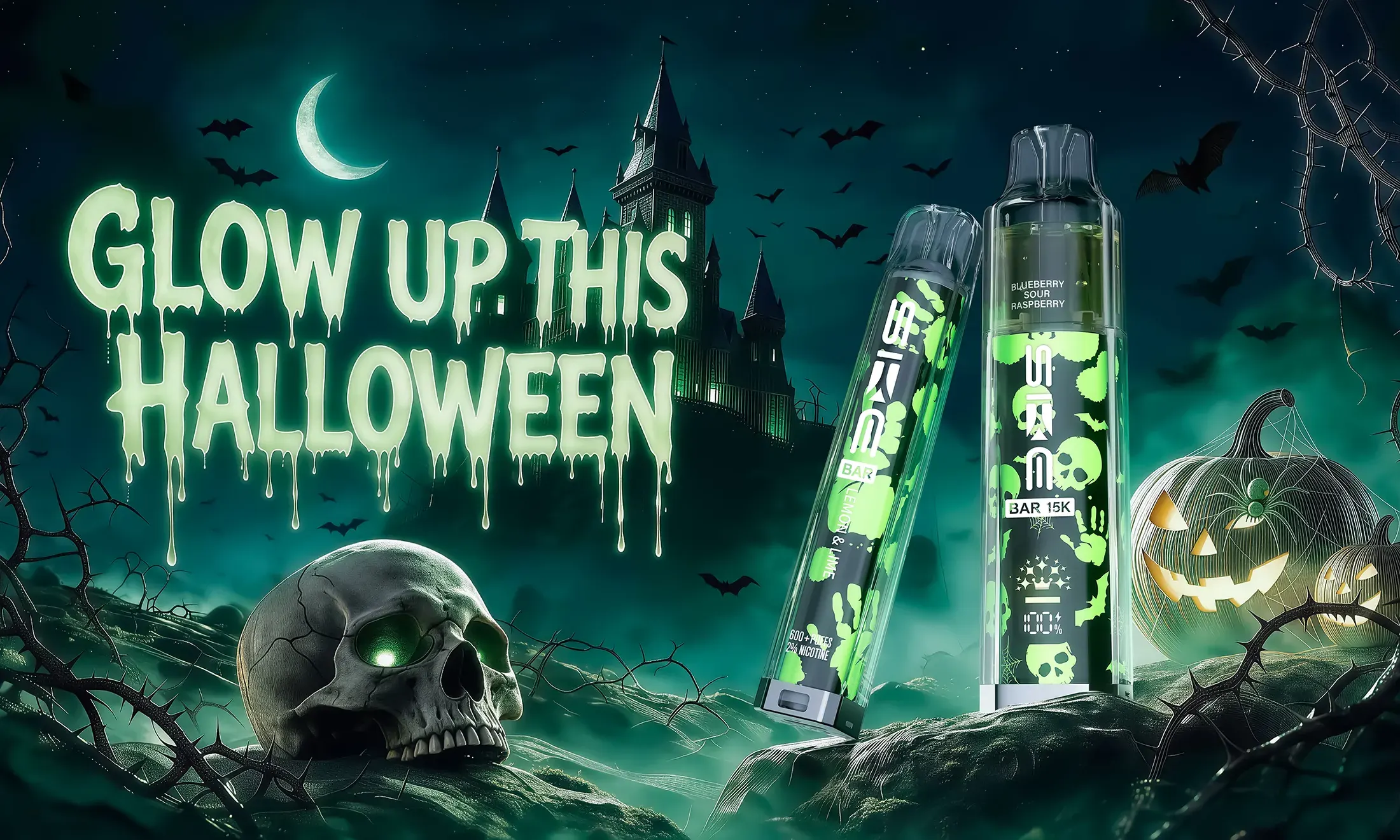 GLOW UP THIS HALLOWEEN
