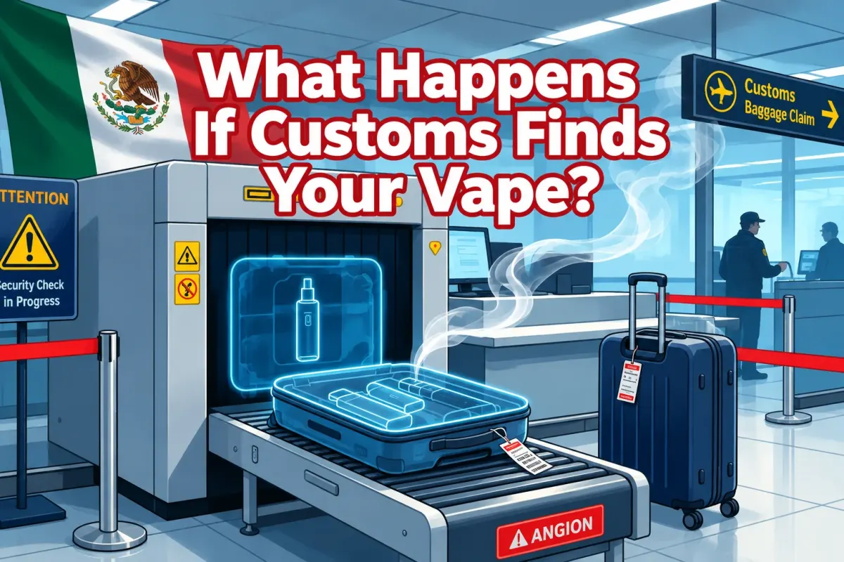 What Happens If Customs Finds Your Vape?