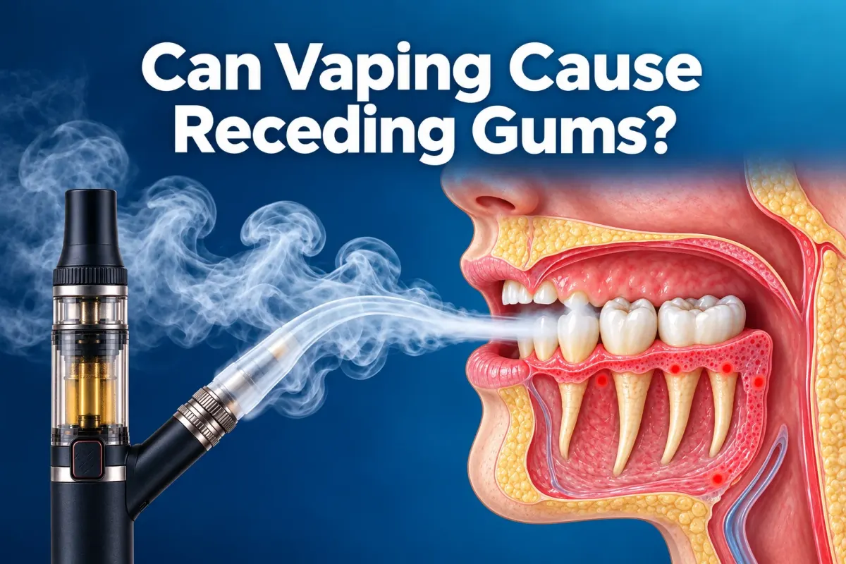 Does Vaping Cause Gum Disease? What Vapers Should Know About Their Gums Can Vaping Cause Receding Gums?